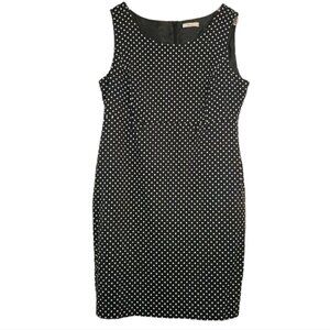Precis | Women's Sleeveless Polka Dot Sheath Dress (Canada Size 16)